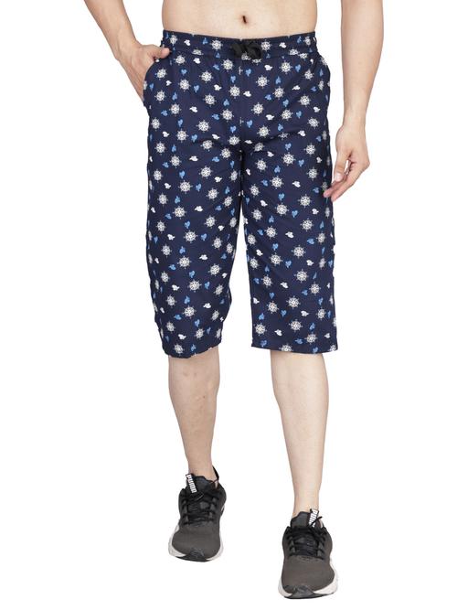 hosiery 3/4 shorts with bottom rip - 18076287 - Very Small Image - 1