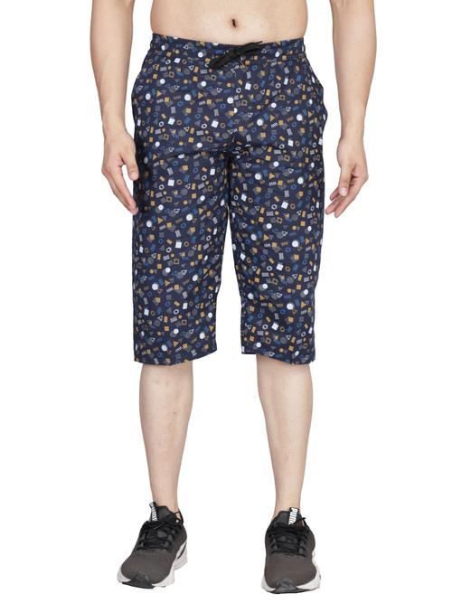 hosiery 3/4 shorts with bottom rip - 18076301 - Very Small Image - 1