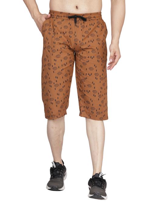 hosiery 3/4 shorts with bottom rip - 18076320 - Very Small Image - 1