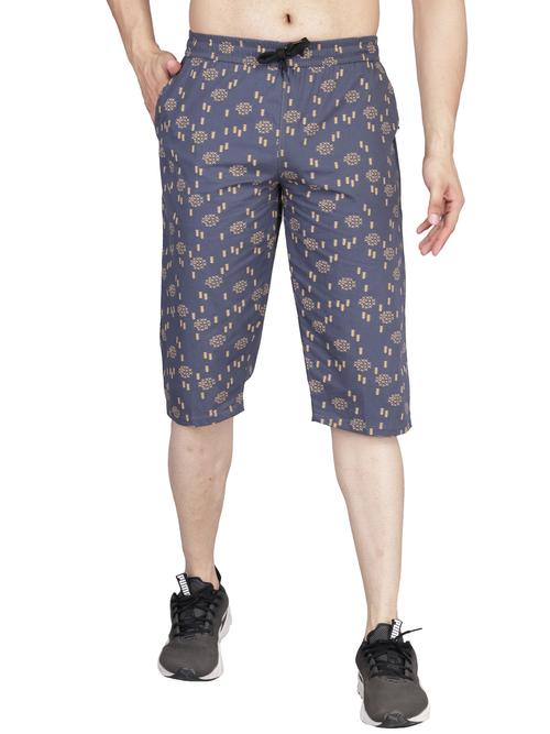 hosiery 3/4 shorts with bottom rip - 18076323 - Very Small Image - 1