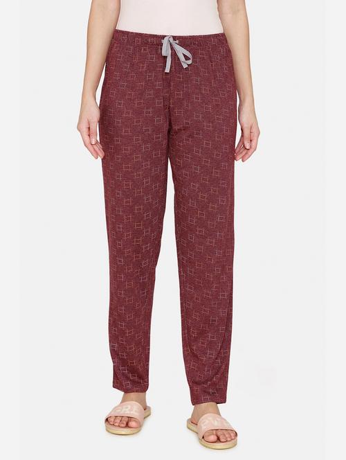 drawstring waist printed pajama - 18076776 - Very Small Image - 1