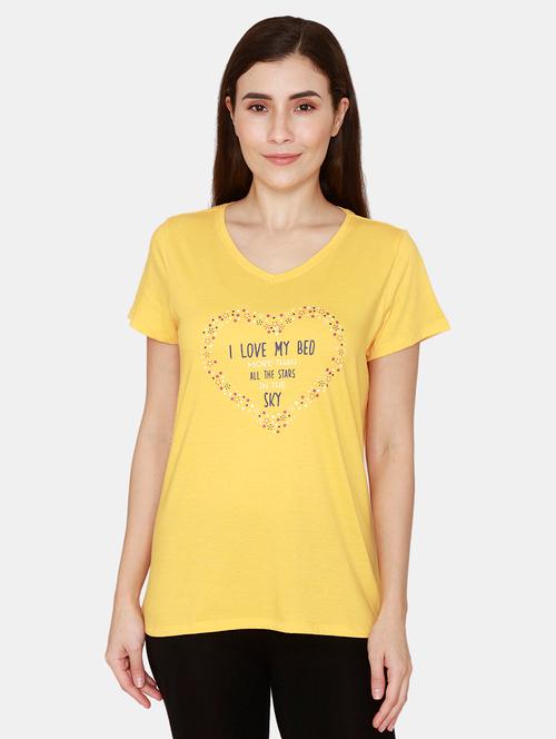 v-neck graphic tee - 18076844 - Very Small Image - 1