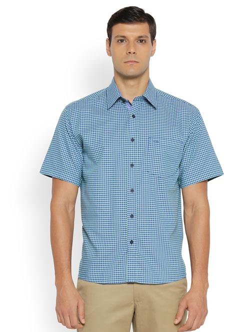 green checked casual shirt - 18077433 - Very Small Image - 1