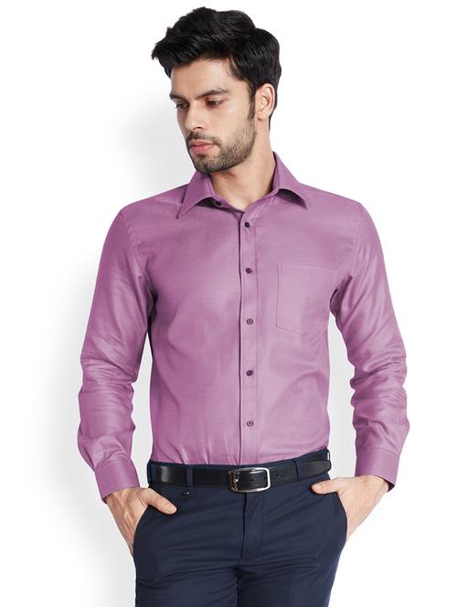 red cotton formal shirt - 18077496 - Very Small Image - 1