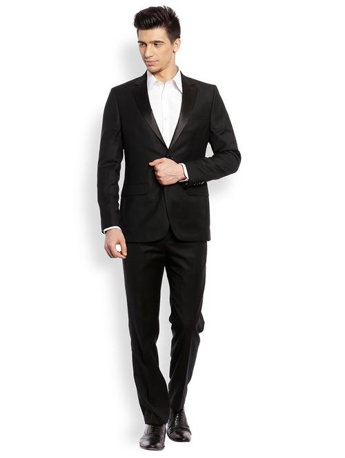 black solid suit - 18077749 - Very Small Image - 1