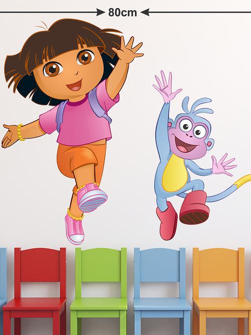 lanstick dora and bujji happy walking - 18079045 - Very Small Image - 1