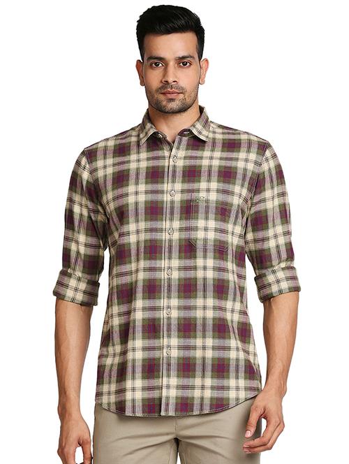 multi checked casual shirt - 18080590 - Very Small Image - 1
