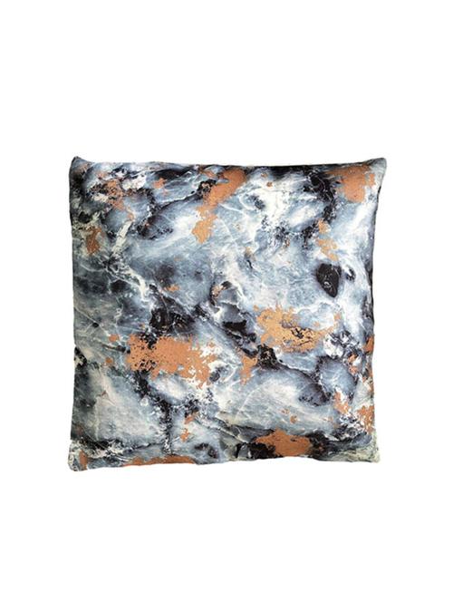fireflies hues of grey digital print with gold foiling design cushion cover with invisible zipper - 18081326 - Very Small Image - 1