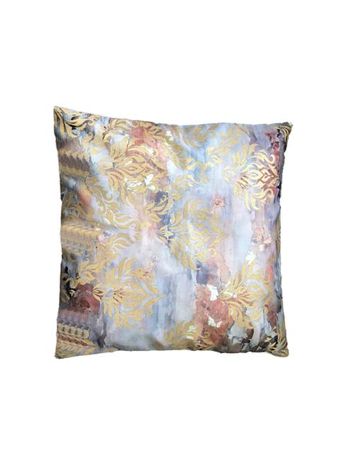 fireflies classic gold digital print with gold foiling design cushion cover with invisible zipper - 18081328 - Very Small Image - 1