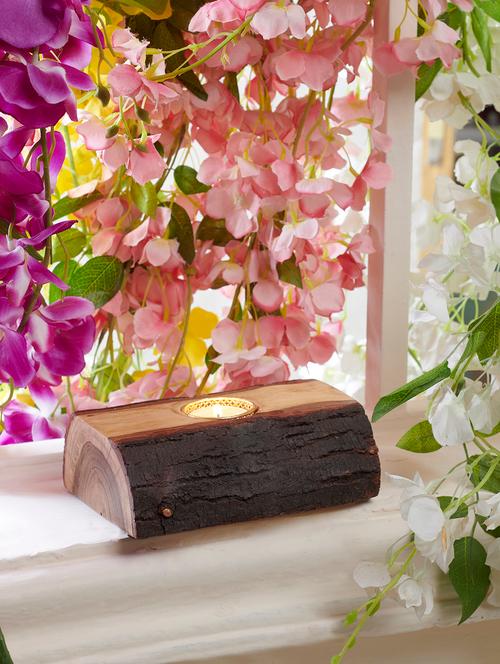 fireflies t-light candle holder gift and accessories (pack of 1, brown) - 18081434 - Very Small Image - 1