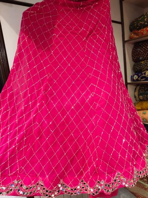 embroidered party wear lehenga - 18081441 - Very Small Image - 1