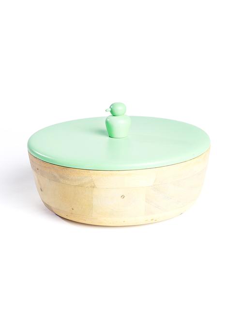 fireflies handcrafted mango wooden container with lift off lids (pack of 1, brown) - 18082095 - Very Small Image - 1