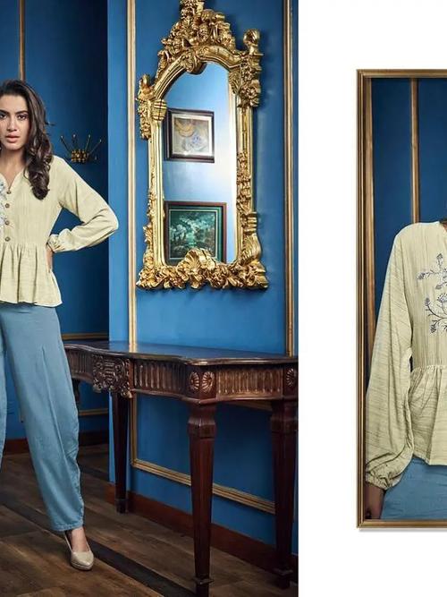 heavy cotton reyon with heavy fancy - 18089281 - Very Small Image - 1