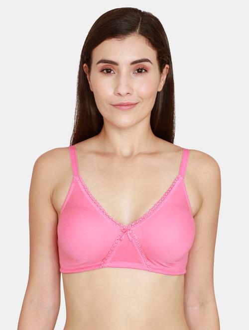 pink solid t-shirt bra - 18105768 - Very Small Image - 1