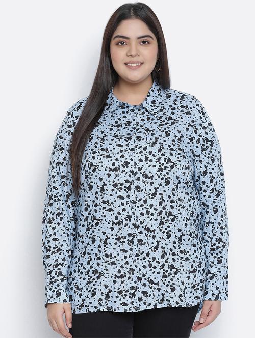 long sleeved printed shirt - 18105928 - Very Small Image - 1