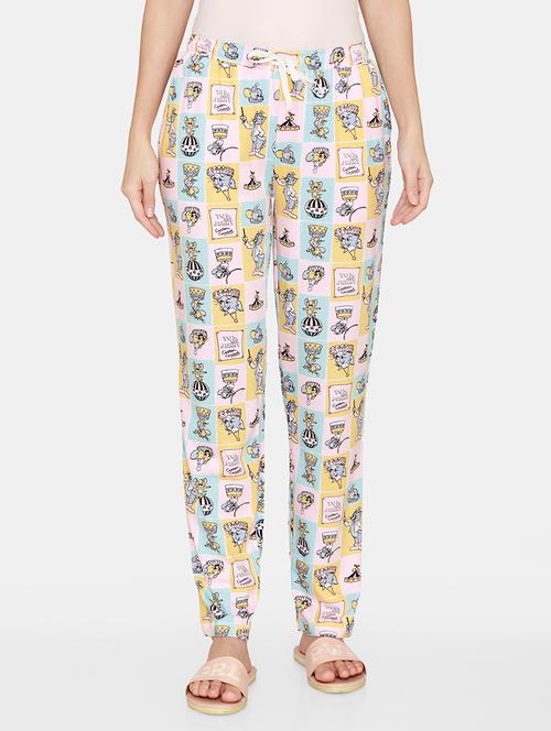 mid rise printed pajama - 18106244 - Very Small Image - 1