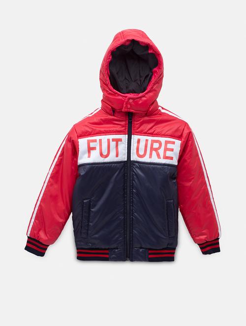 printed quilted jacket - 18106320 - Very Small Image - 1