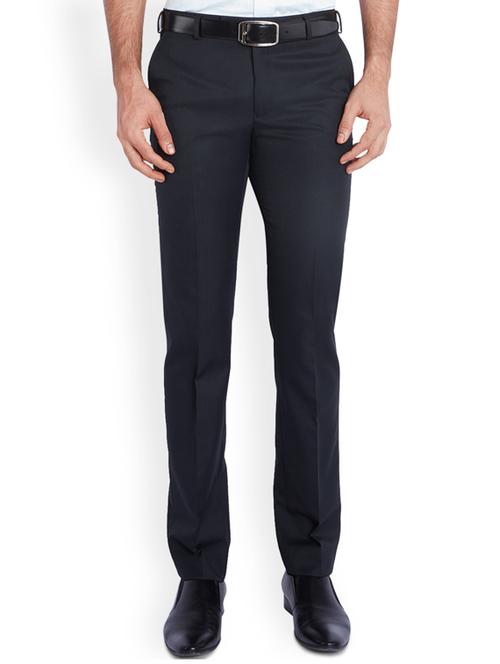 blue color cotton men's casual wear - 18108123 - Very Small Image - 1
