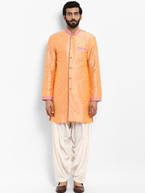 pink polyester kurta - 18108296 - Very Small Image - 1