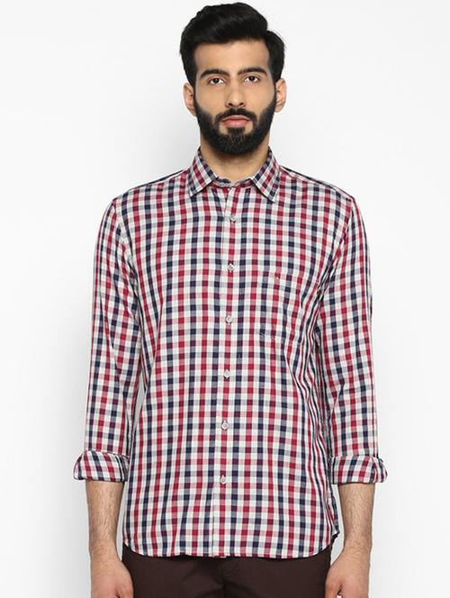 red checked casual shirt - 18108380 - Very Small Image - 1