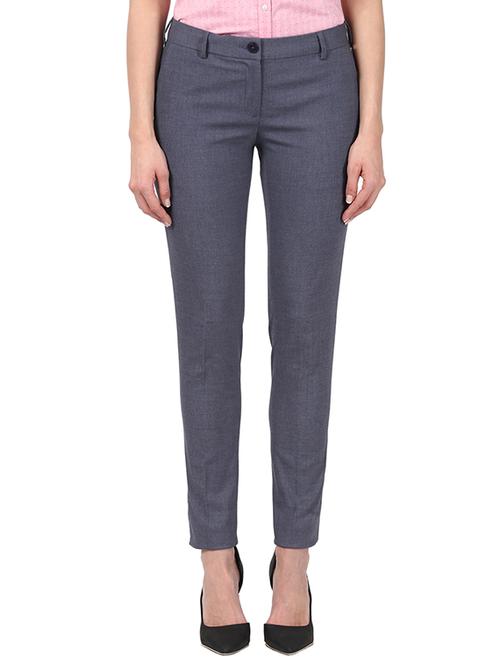 mid rise wide leg trouser - 18108878 - Very Small Image - 1