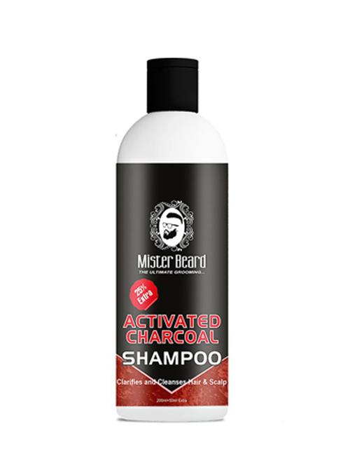 mister beard activated charcoal shampoo 200ml - 18109030 - Very Small Image - 1