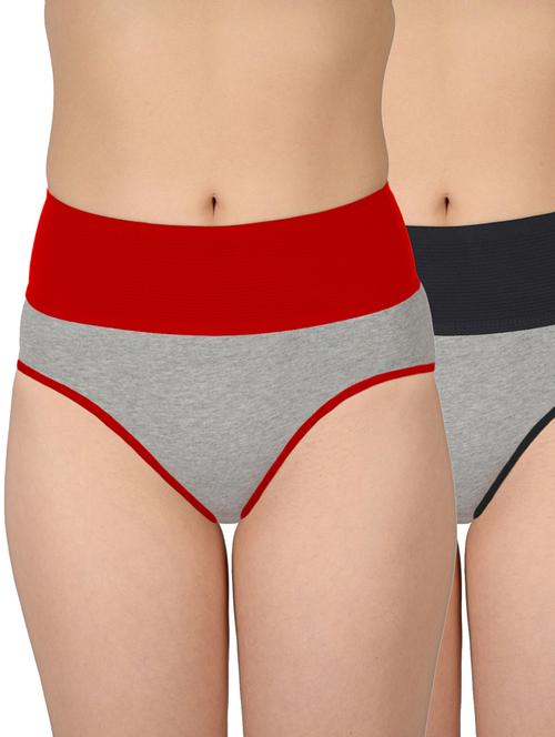 set of 2 solid hipster panty - 18109106 - Very Small Image - 1