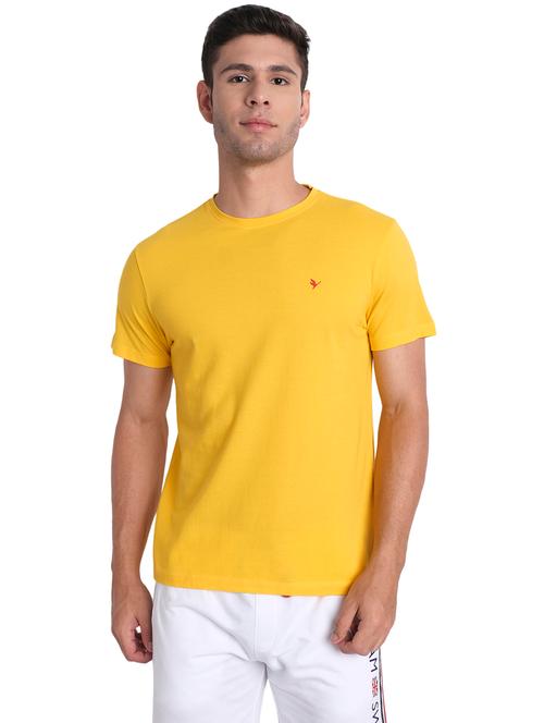 yellow solid t-shirt - 18110053 - Very Small Image - 1