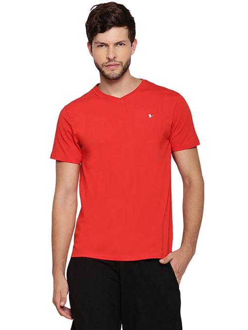 oxy-fire red solid t-shirt - 18110064 - Very Small Image - 1