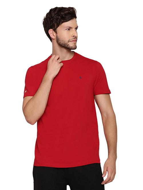 red solid t-shirt - 18110075 - Very Small Image - 1
