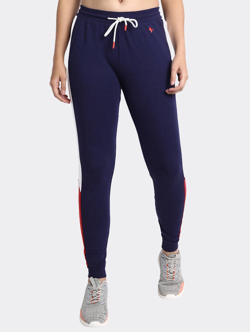 drawstring waist side taped track pant - 18111597 - Very Small Image - 1
