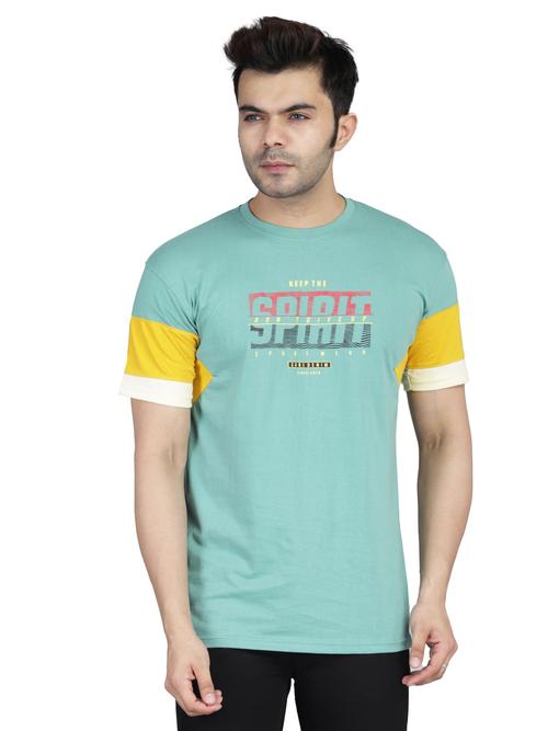 men's t-shirts pure cotton - 18111616 - Very Small Image - 1