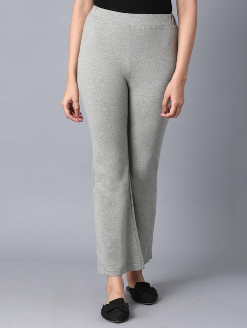 high rise wide leg trousers - 18112032 - Very Small Image - 1