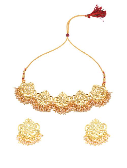 traditional beads necklace set - 18112521 - Very Small Image - 1