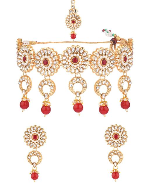 crystal beads set, red - 18112524 - Very Small Image - 1