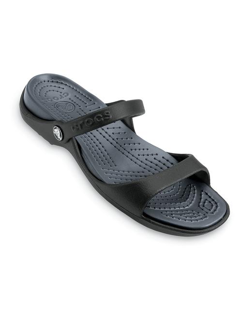 black croslite slip on sandals - 18112992 - Very Small Image - 1