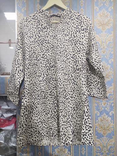 tops cream tiger print - 18113178 - Very Small Image - 1