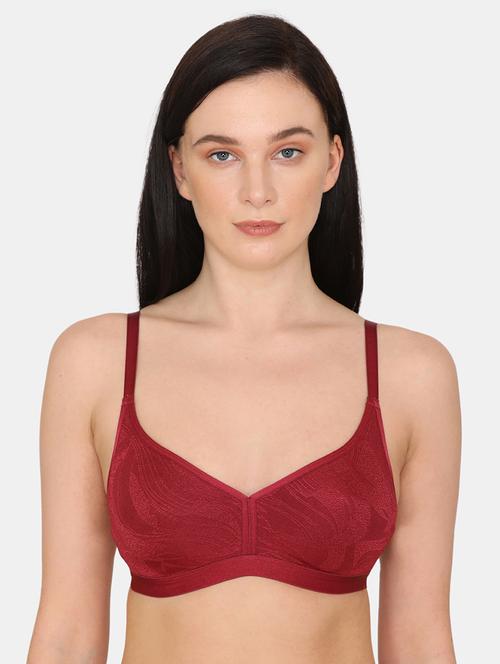 red solid t-shirt bra - 18113473 - Very Small Image - 1