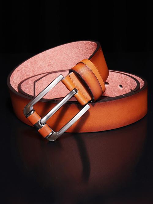 tan leatherette belt - 18113537 - Very Small Image - 1