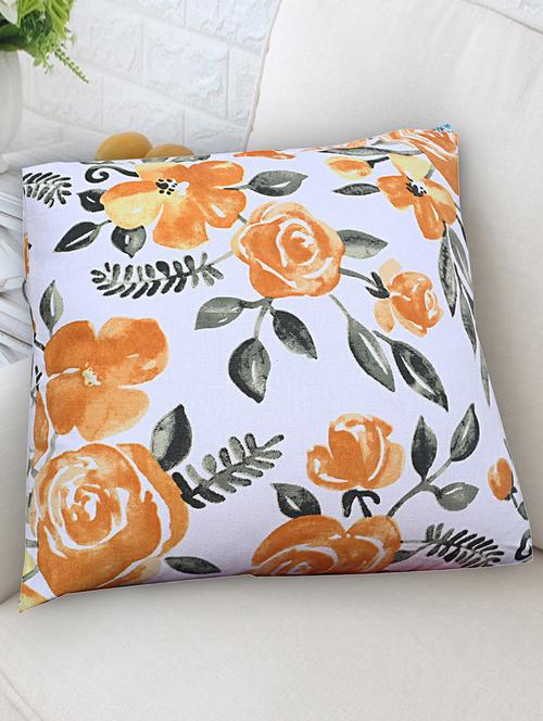 texstylers rversible assorted thick cotton block printed 16x16 inches jaipuri print cushion cover(pack of 5) - 18114034 - Very Small Image - 1