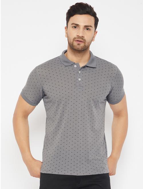 grey polyester t-shirt - 18114062 - Very Small Image - 1