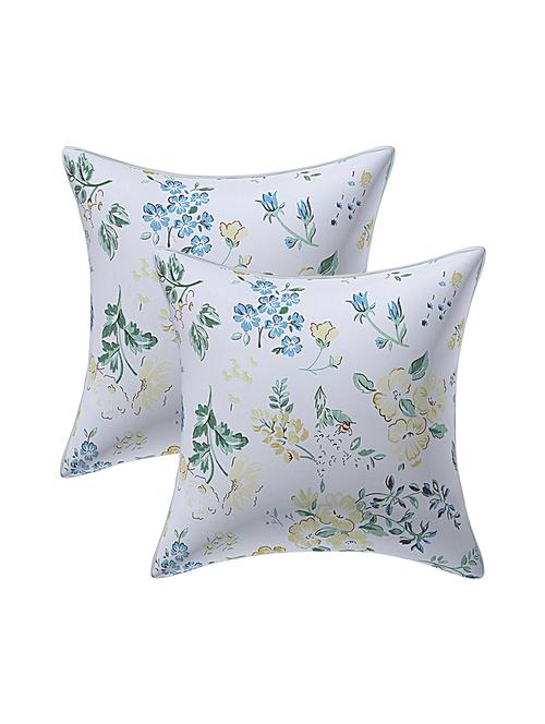 texstylers rversible assorted thick cotton block printed 24x24 inches jaipuri print cushion cover(pack of 2) - 18114086 - Very Small Image - 1