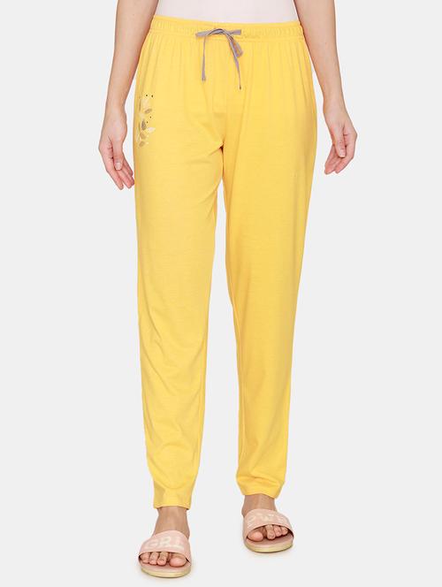 drawstring waist solid pajama - 18114251 - Very Small Image - 1