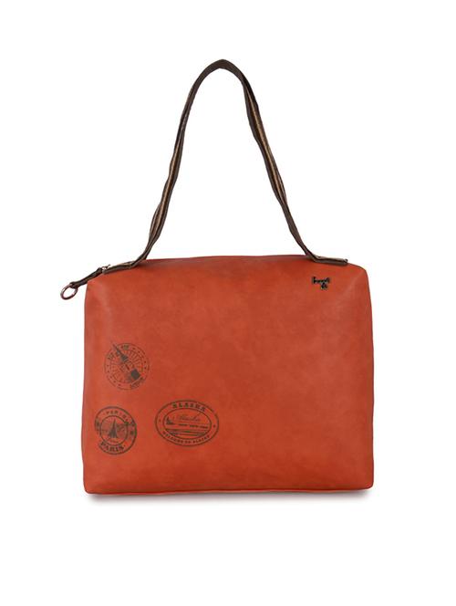 orange pvc handbag - 18117758 - Very Small Image - 1