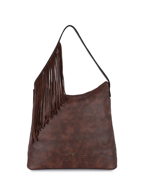 brown pvc handbag - 18117873 - Very Small Image - 1