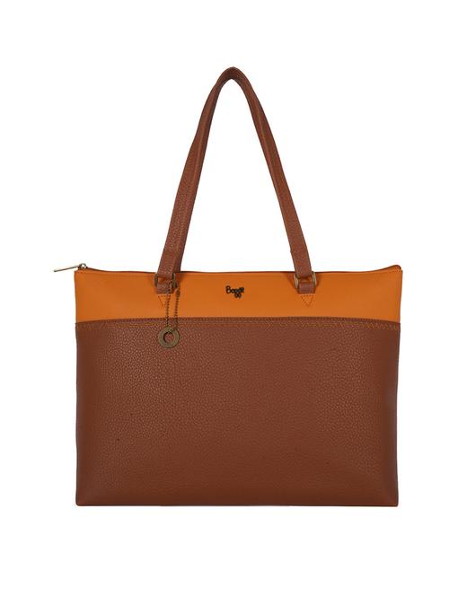 tan pvc handbag - 18117944 - Very Small Image - 1