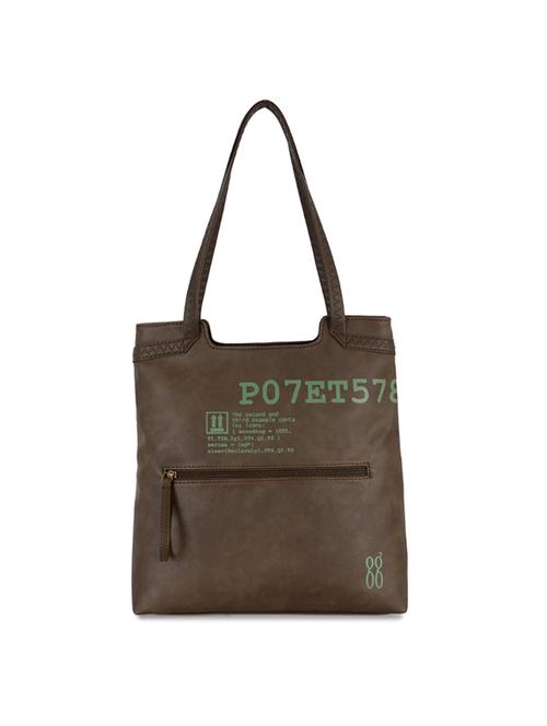 brown pvc handbag - 18117972 - Very Small Image - 1