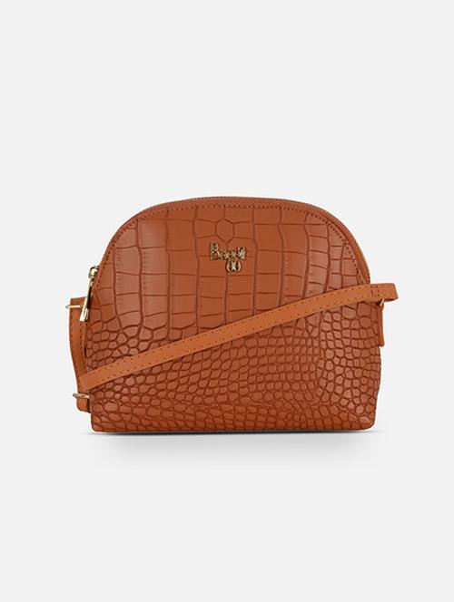 tan leatherette (pu) regular pouch - 18118097 - Very Small Image - 1