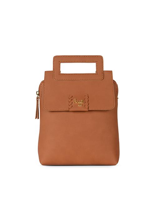 tan pvc regular pouch - 18118099 - Very Small Image - 1