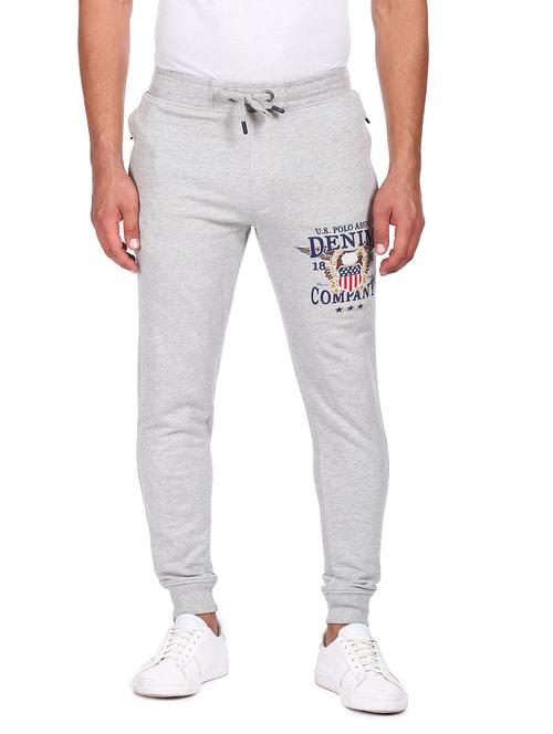 drawstring waist printed jogger - 18119298 - Very Small Image - 1